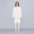 YCH TRIMMED MOHAIR-BLEND JACKET CREAM (W23KT811CR)