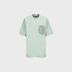 YCH POCKET-PRINTED TSHIRT MINT (F24TO9171MT)