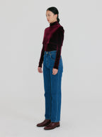 EENK ZYER Layered T-shirt - Burgundy
