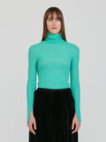 EENK ZIAH High Neck Knit Top - Mint