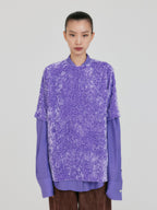 EENK ZANN Button-Back Top - Purple