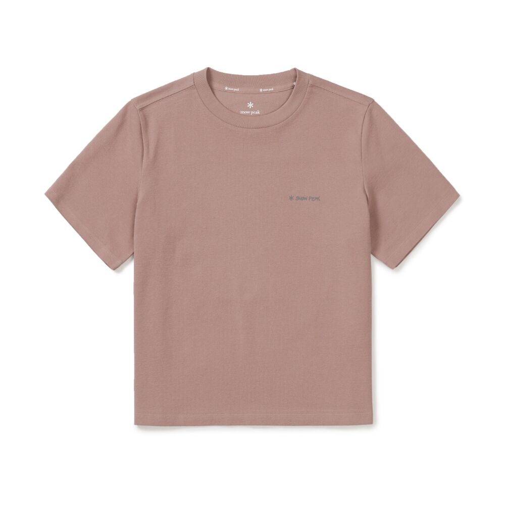 SNOWPEAK APPAREL Sorona Women's Tropical Short Sleeve T-Shirt Deep Pink (S26MWFTS71)