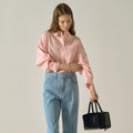 FACADE PATTERN Boy fit breeze shirt_pink
