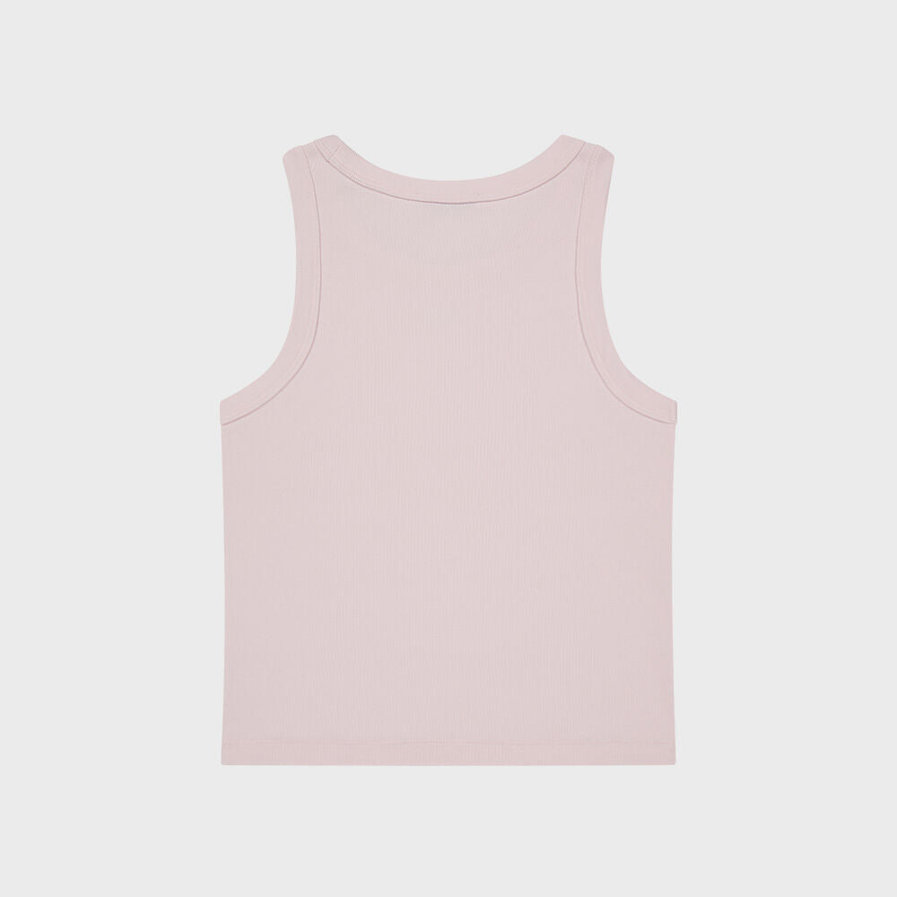 OUTDOOR VOICES (W)OV CENTRAL LOGO SLEEVELESS (PINK)