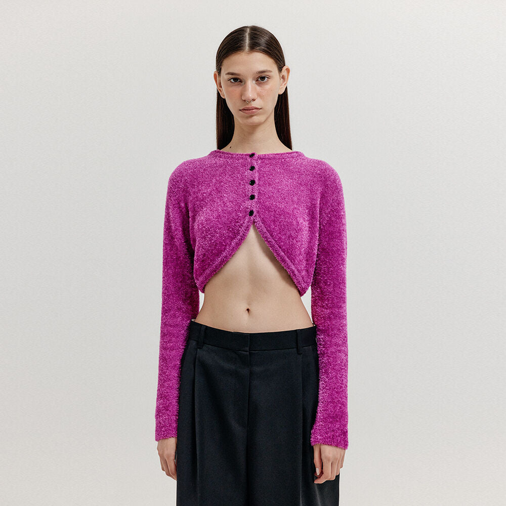EENK EENK XORE Bolero Knit - Pink