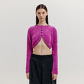 EENK EENK XORE Bolero Knit - Pink
