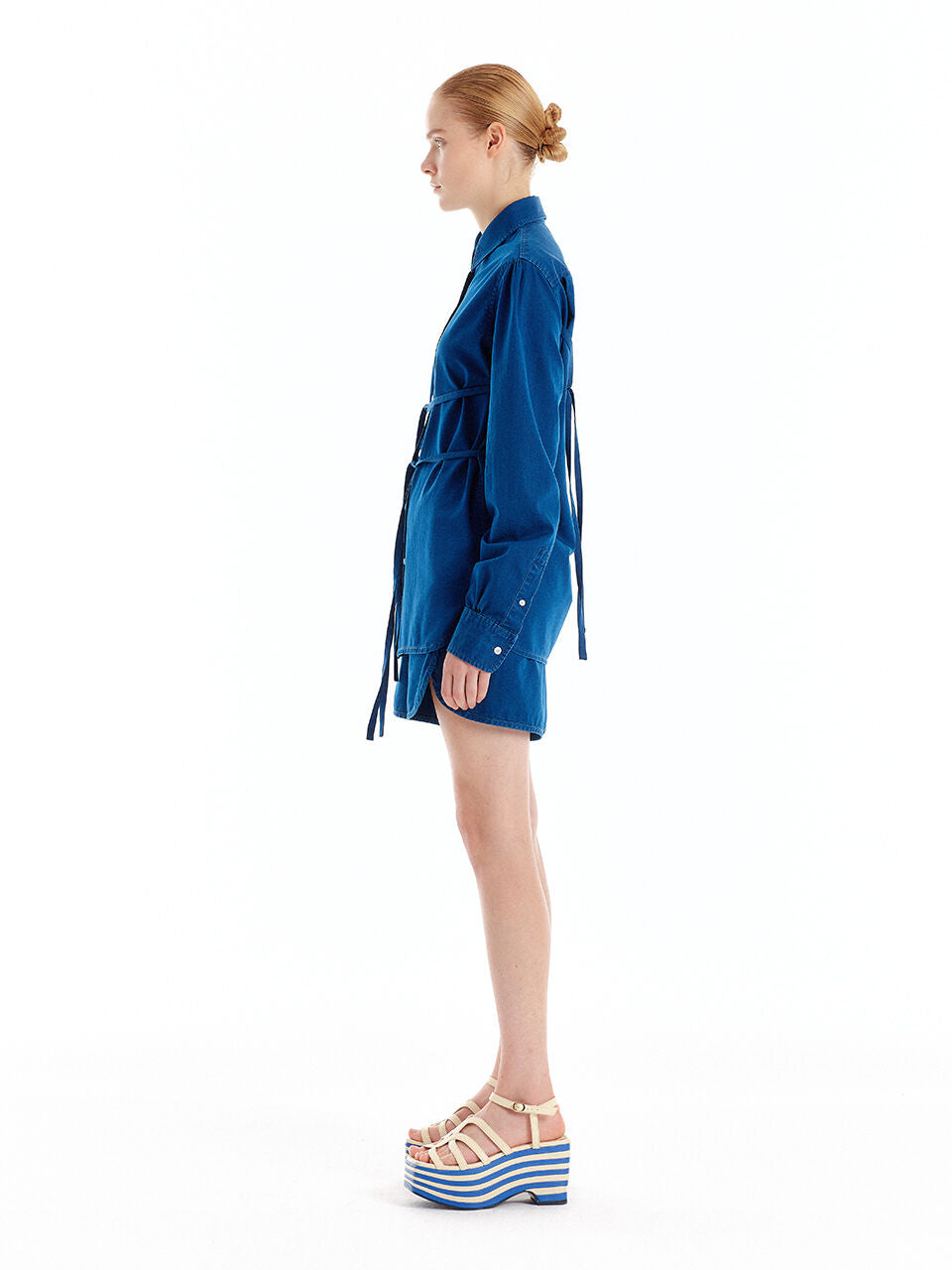 EENK EENK Denim Shorts - Denim Blue