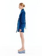 EENK EENK Denim Shorts - Denim Blue
