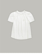 L'AUTRE DE MIN [Add color] Lautre Jane Puff White Blouse