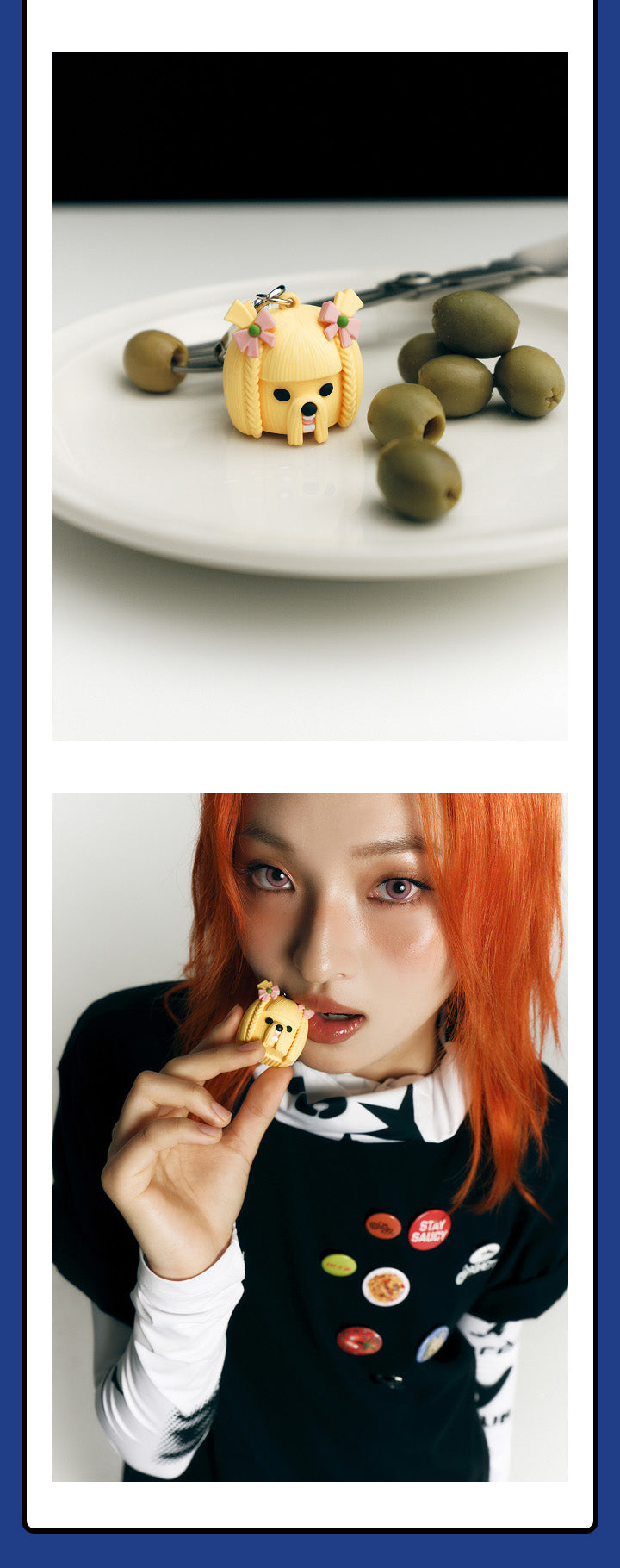 Spaghetti Keyring detail 4