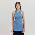 EENK EENK XENDER Separable Sleeveless Knit Top - Sky Blue