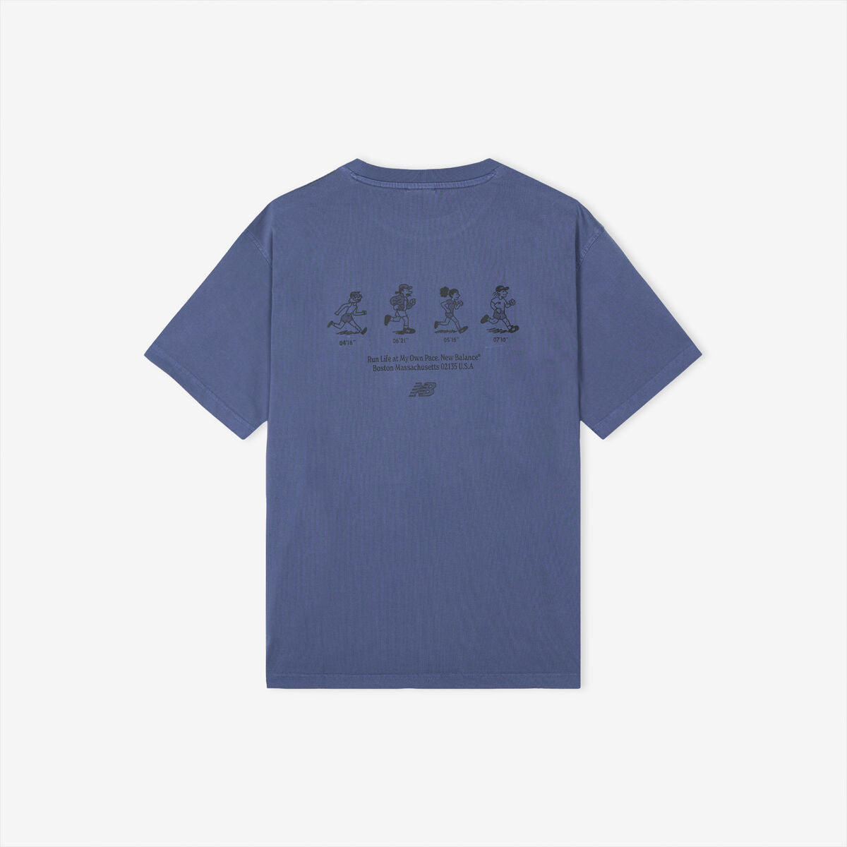 NEW BALANCE NBNEG21503 / UNI NB Friends Short Sleeve T-Shirt (D/BLUE)