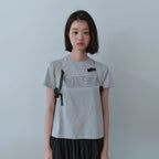 NOCONTENT Lettering T _ Light gray