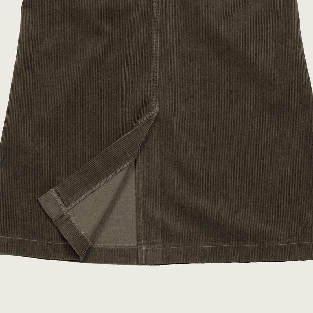 CHIQUITA CHIQUITA Overall Skirt Corduroy Brown