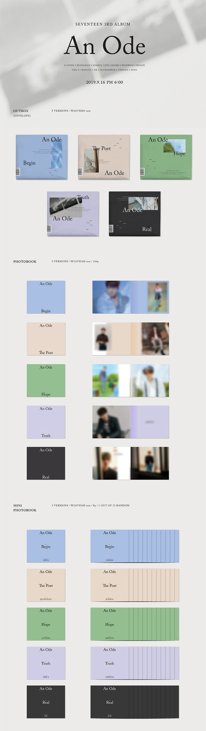 [3rd Album] An Ode (Random) detail 2