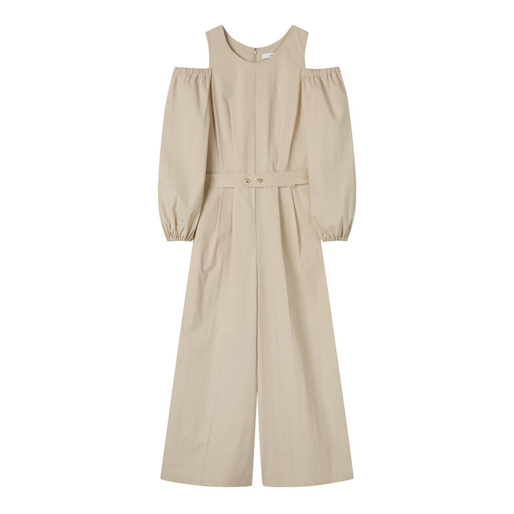 DEWL DEWL Jumpsuit Cut-out Volume Sleeve