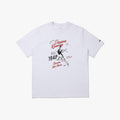 diadora Vintage graphic cotton poly short sleeve t-shirt WHITE