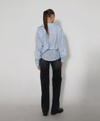 CHICKS Overfit see-through long sleeve shirt Sora
