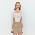 EENK EENK WOLA Long Sleeve Jersey T-shirt - Ivory