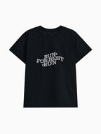 MENASOO VENODE Run For Rest Run Active Tshirts_Black (Basic Fit)