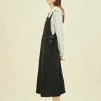 CHIQUITA CHIQUITA Overall Skirt Denim Black