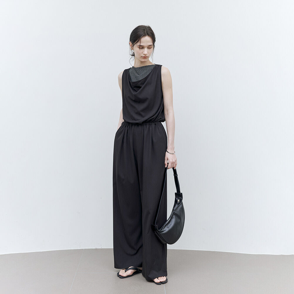 TAGEECHITA TAGEECHITA Casual Drawstring Jumpsuit