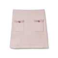 SELF-PORTRAIT (concierge) Self Portrait Knit Mini Skirt – Light Pink (RS23041SKP)