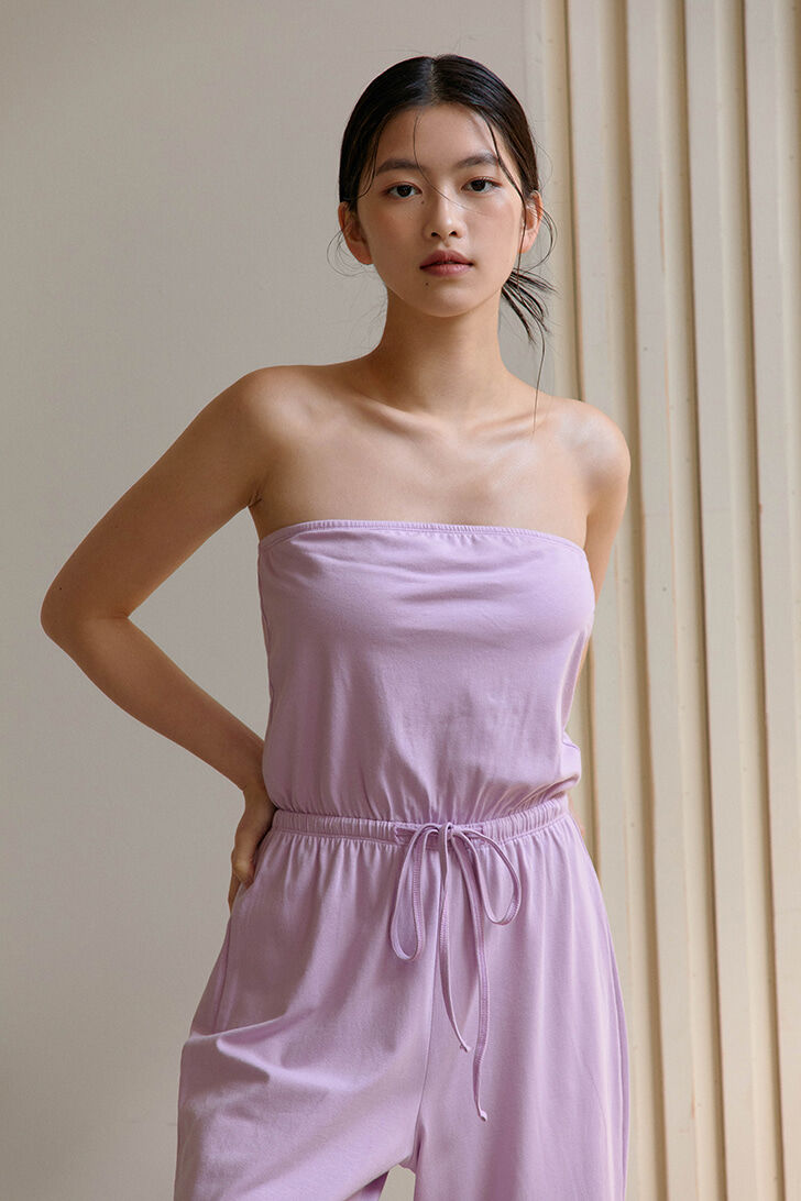 DHYANI DHYANI Jumpsuit Violet bouquet