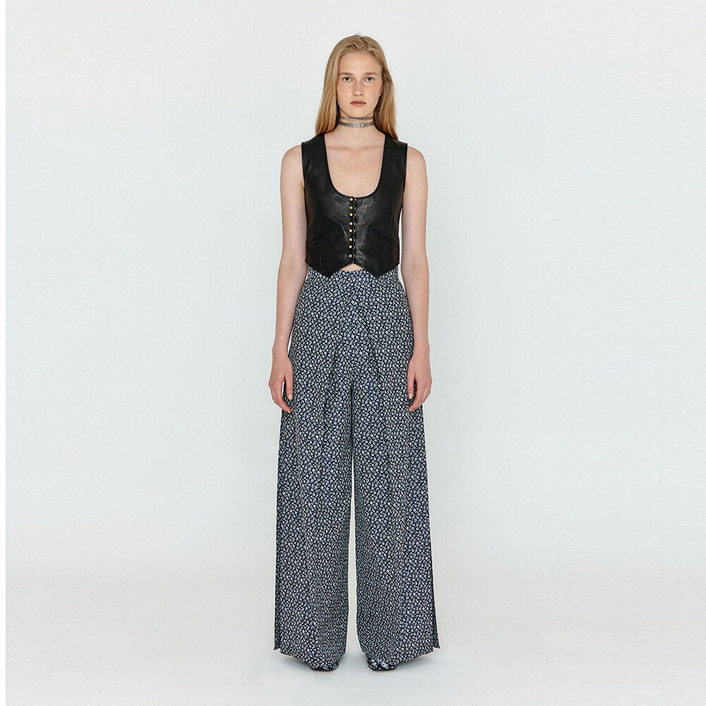 EENK EENK Pants Side-Tuck Wide