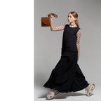 SOMETHING GOOD SHIRRING JUMP SUIT