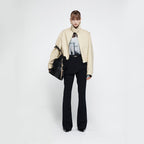 YCH ASYMMETRIC SKIRT PANTS NAVY (R25PT5111NV)