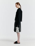 EENK YOVAN Tucked Half Shorts - Black