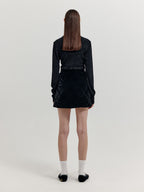 EENK EENK XEPER Separable Jersey Shirt - Black