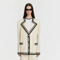 EENK EENK YINTANA Contrast Jacket - Ivory
