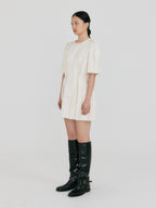 EENK ZULIET Skater Dress - Ivory