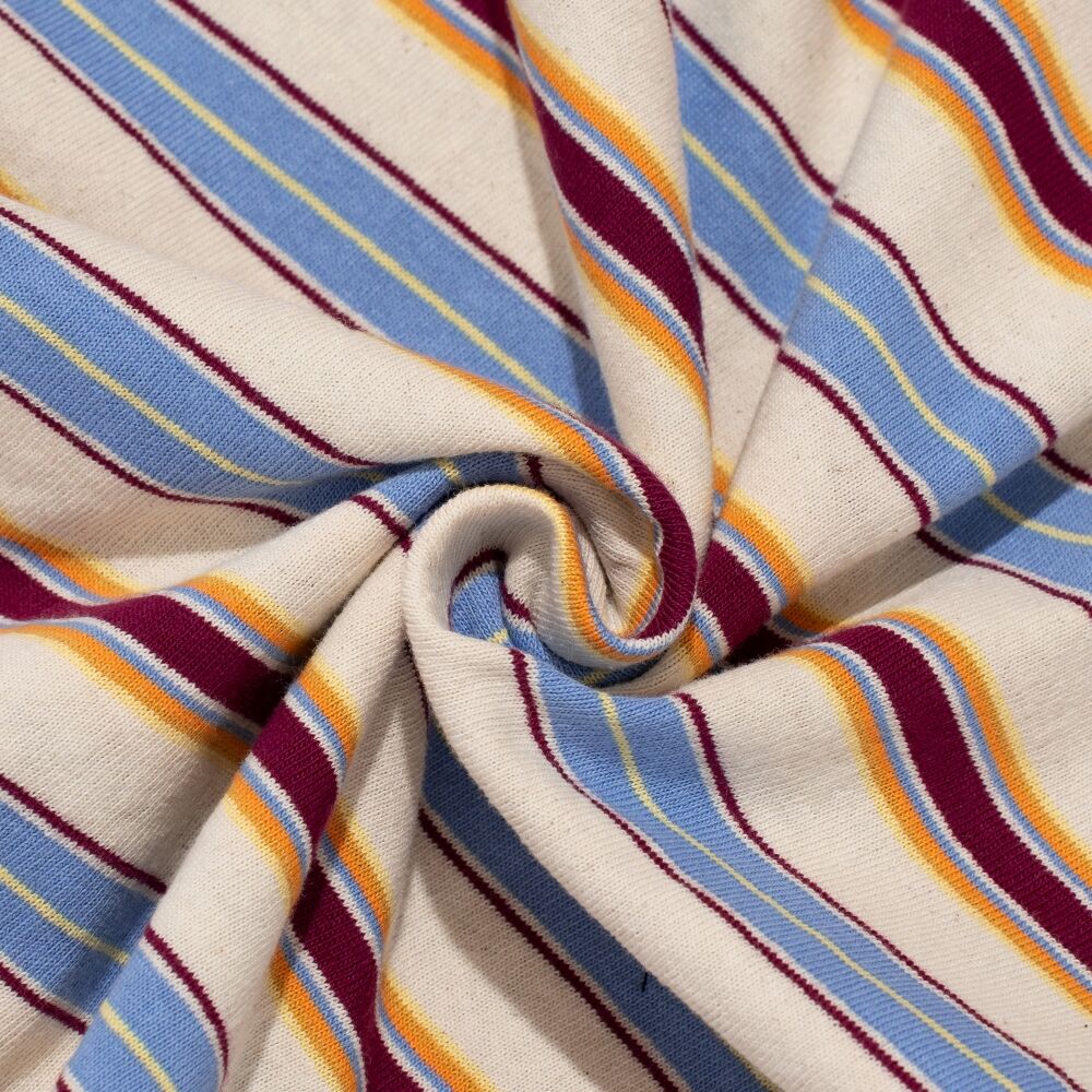 CARGOBROS Striped dangara short sleeve t-shirt (blue)