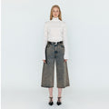EENK EENK Wide Denim Pants - Khaki Blue