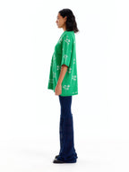 EENK EENK Oversized Polo Shirt - Green