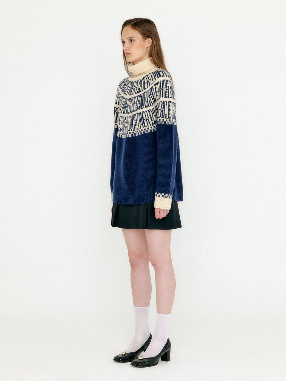 EENK EENK Knitwear Pullover - Navy/Beige