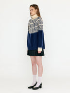 EENK EENK Knitwear Pullover - Navy/Beige