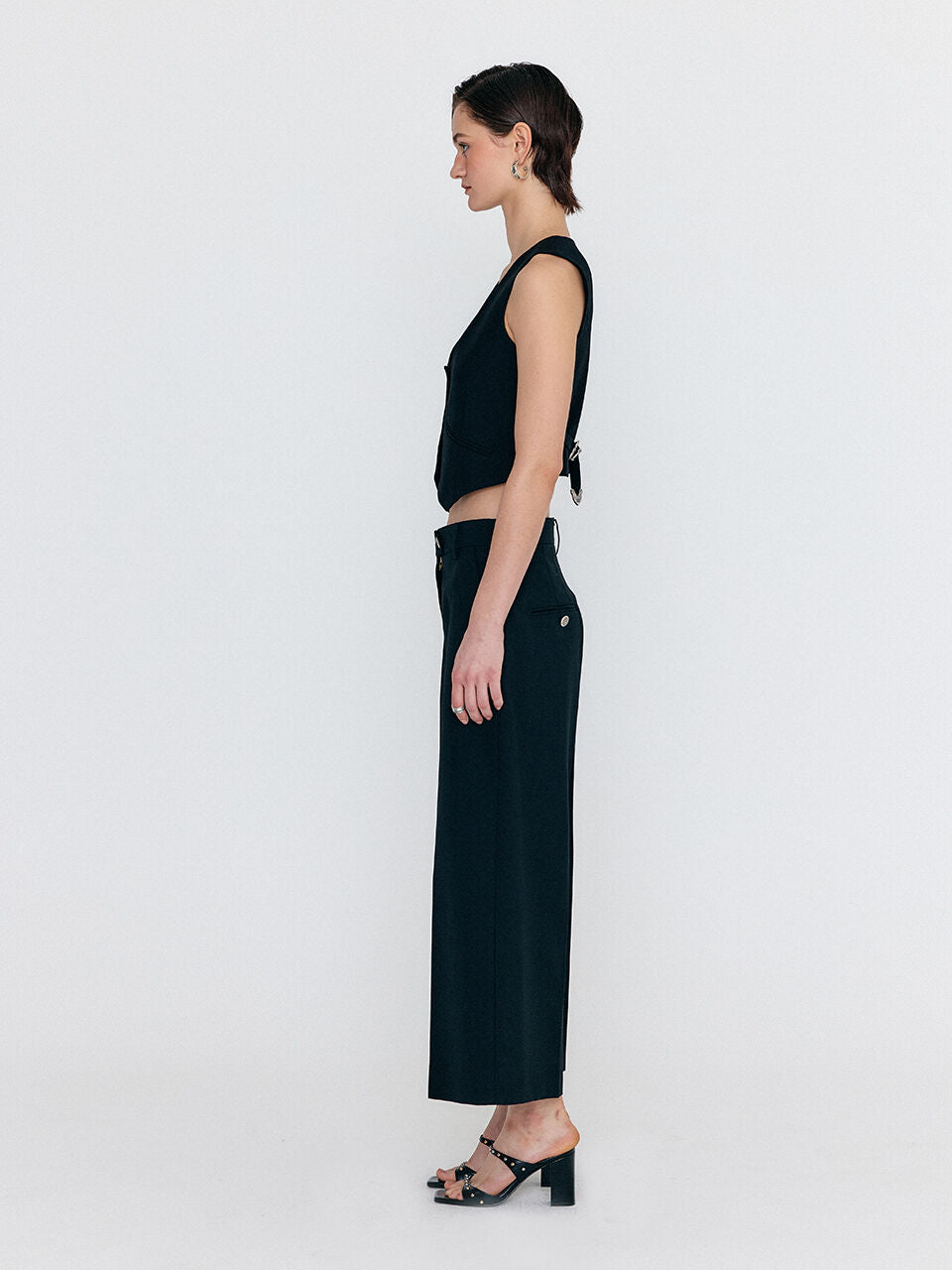EENK EENK WEMMA Ankle-Length Pants - Black