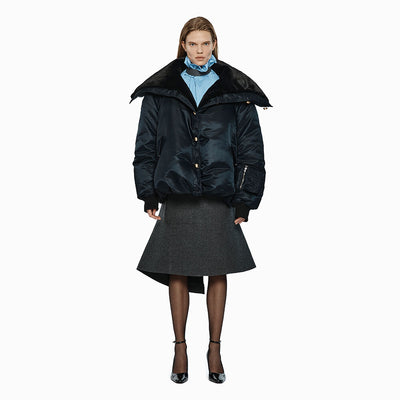 NYLON DOWN JACKET BLACK (W24OT0071BK)