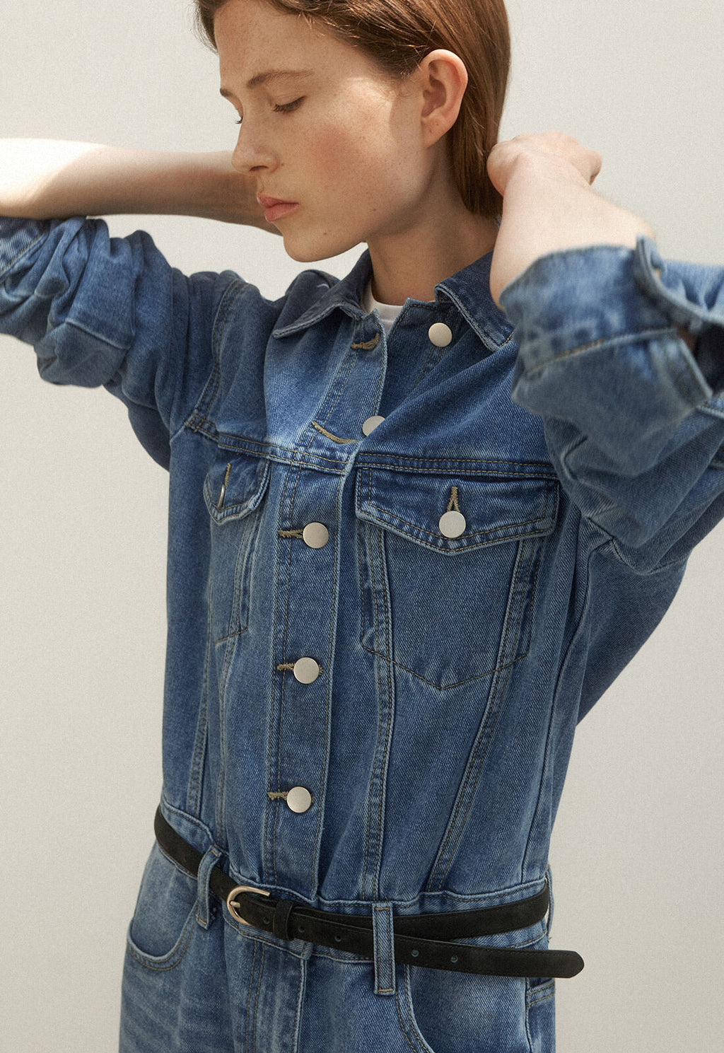 ATELIER NAIN ATELIER NAIN Denim Overall Jumpsuit