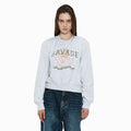YCH THE ANGEL PRINTING SWEATSHIRT LIGHT GREY (W24TS11112LG)