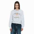 YCH THE ANGEL PRINTING SWEATSHIRT LIGHT GREY (W24TS11112LG)