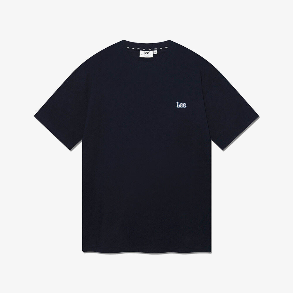 Lee Small Twitch Logo T-Shirt Navy