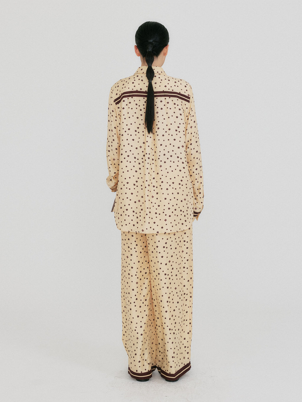 EENK ZIAN Contrast Shirts - Beige