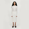 EENK Wrap Skirt - White