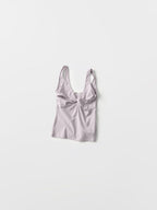 VERSO Twist Slit Sleeveless Top
