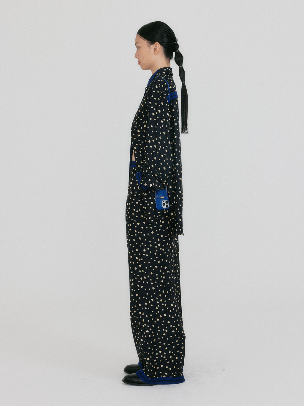 EENK ZUIIN Contrast Pants - Black
